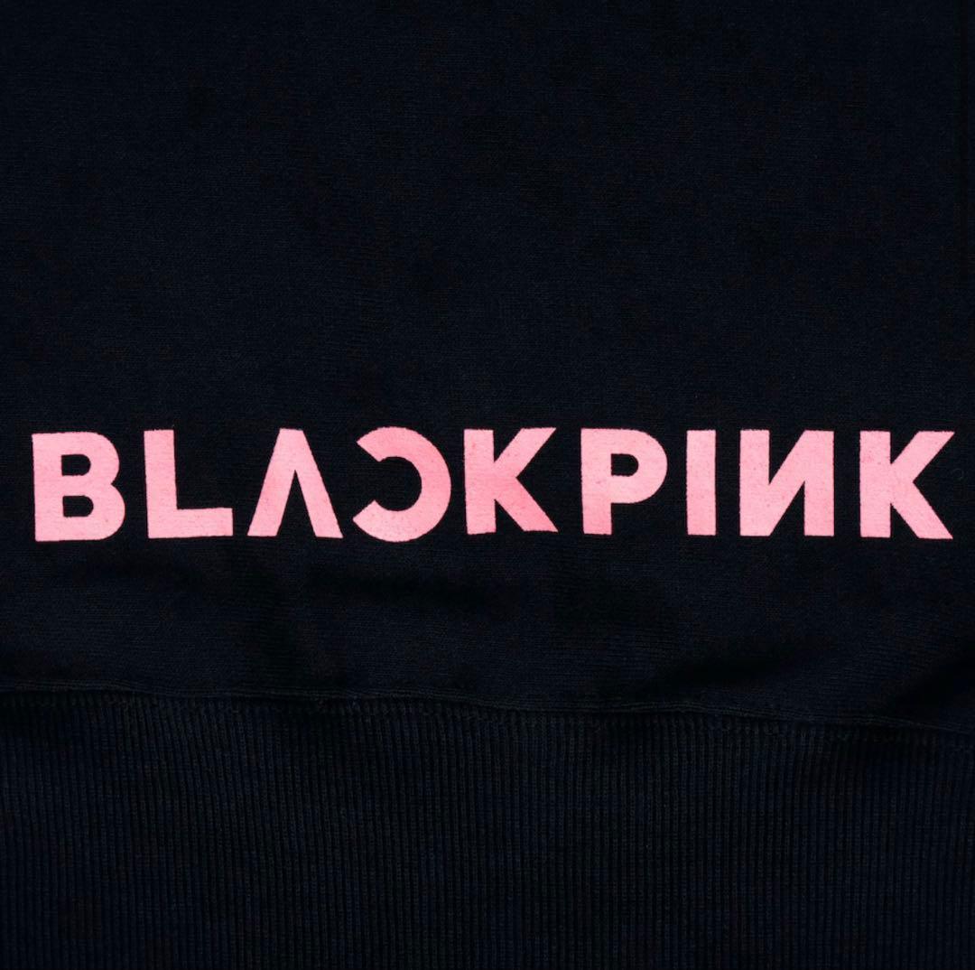 読売ジャイアンツ×BLACKPINK ブラック ロゴ フーディー