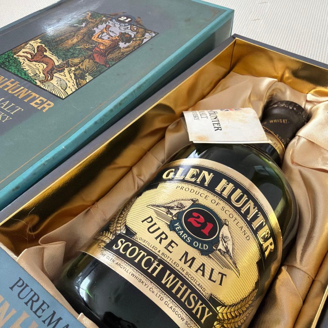 グレンハンター 21年 ピュアモルトウイスキー 【古酒】