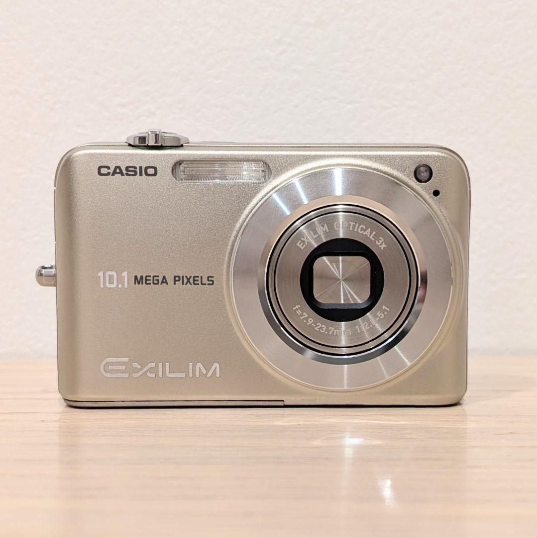 美品 動作確認済 CASIO EX-Z1050 デジカメ 付属品多数 ゴールド