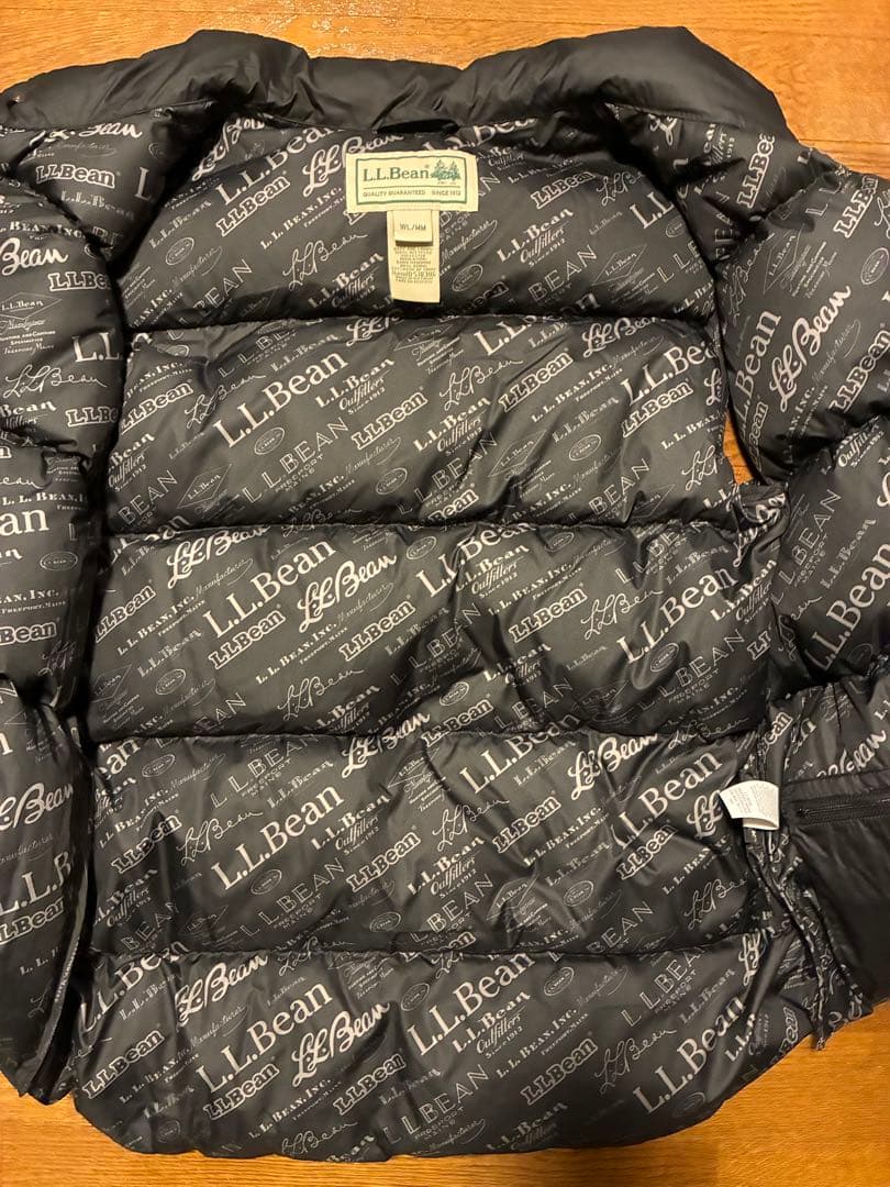 【新品・未使用】L.L.Bean ブラック ダウンベスト