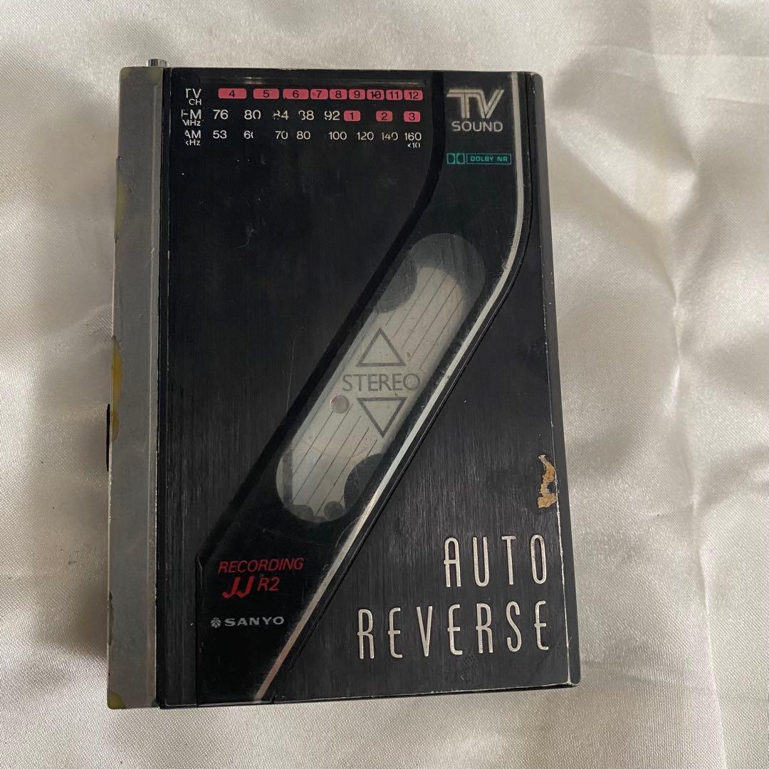 SANYO JJ-R2 オートリバースカセットプレーヤー