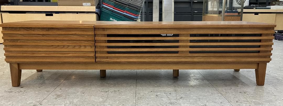 三環ジャパン テレビボード ブラウン