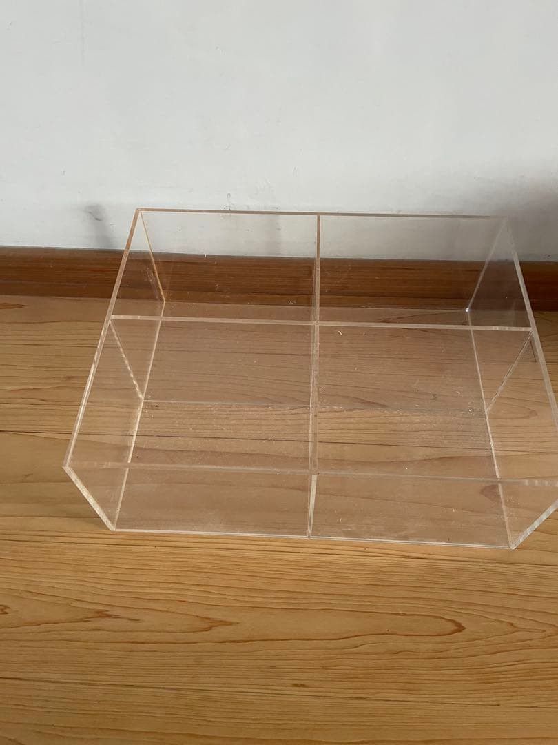 【廃盤】無印良品　アクリルケース 大　CD 文庫本 収納　3個セット