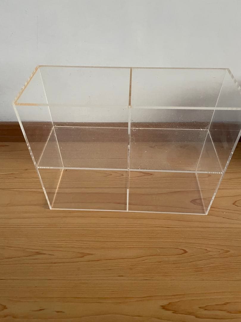 【廃盤】無印良品　アクリルケース 大　CD 文庫本 収納　3個セット