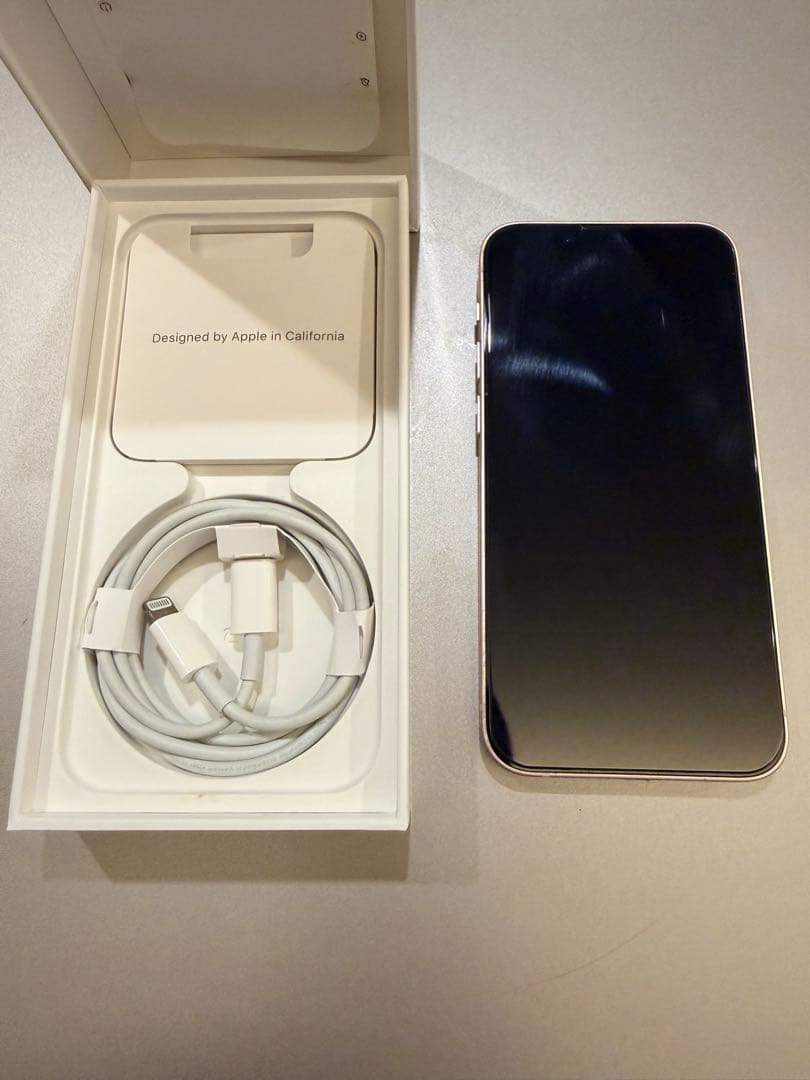 Apple iPhone 13mini 128GB ピンク 本体(ケース付き)