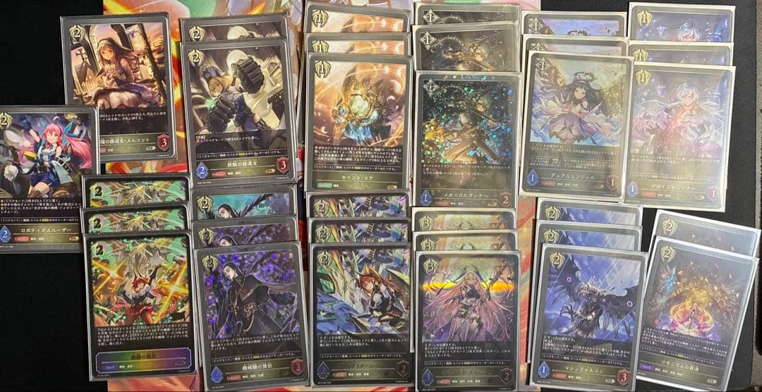 シャドウバース エボルヴ　機械ビショップ　デッキ　一部プレミアム(ローラUR)