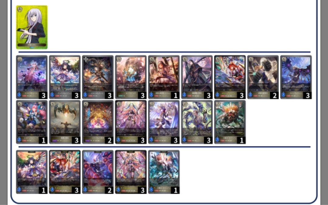 シャドウバース エボルヴ　機械ビショップ　デッキ　一部プレミアム(ローラUR)