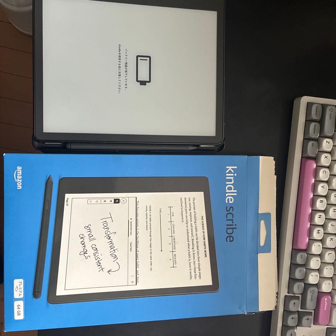 電子書籍リーダー本体 amazon kindle scribe 64GB 2022