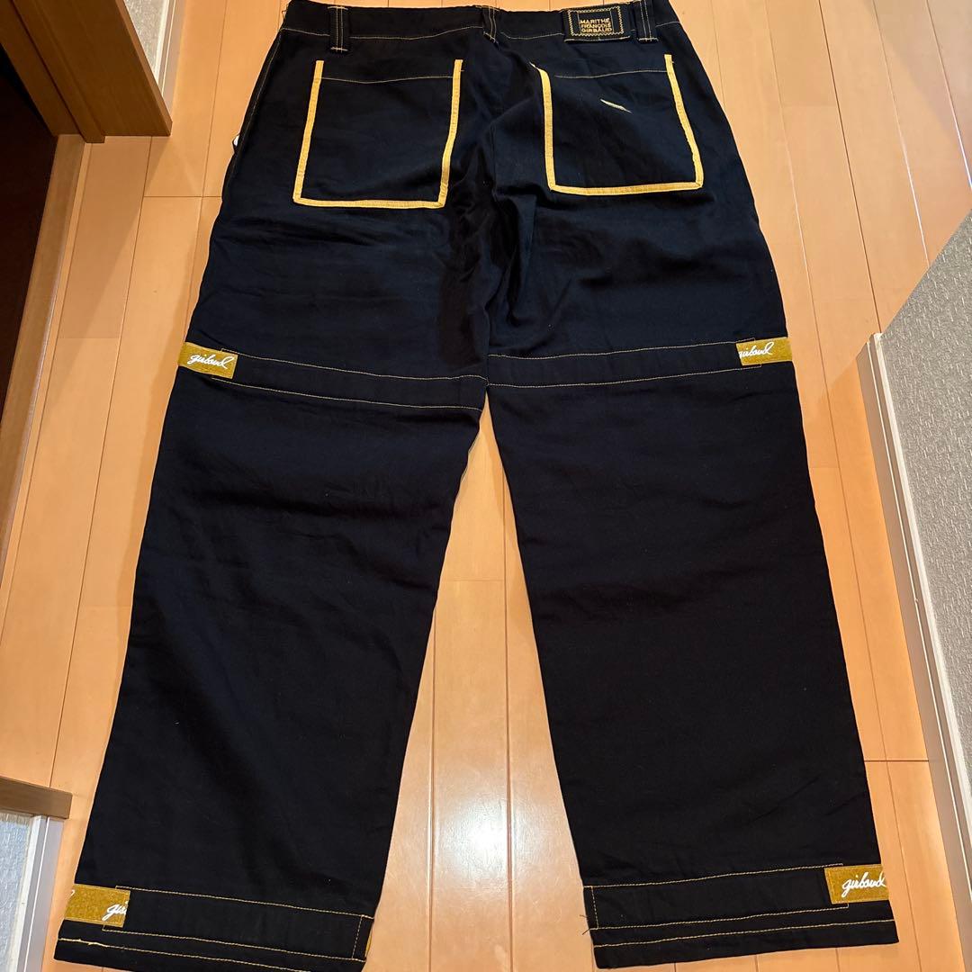 の*る様 ジルボー シャトルパンツ デニム GIRBAUD 超希少 B系 Bbo
