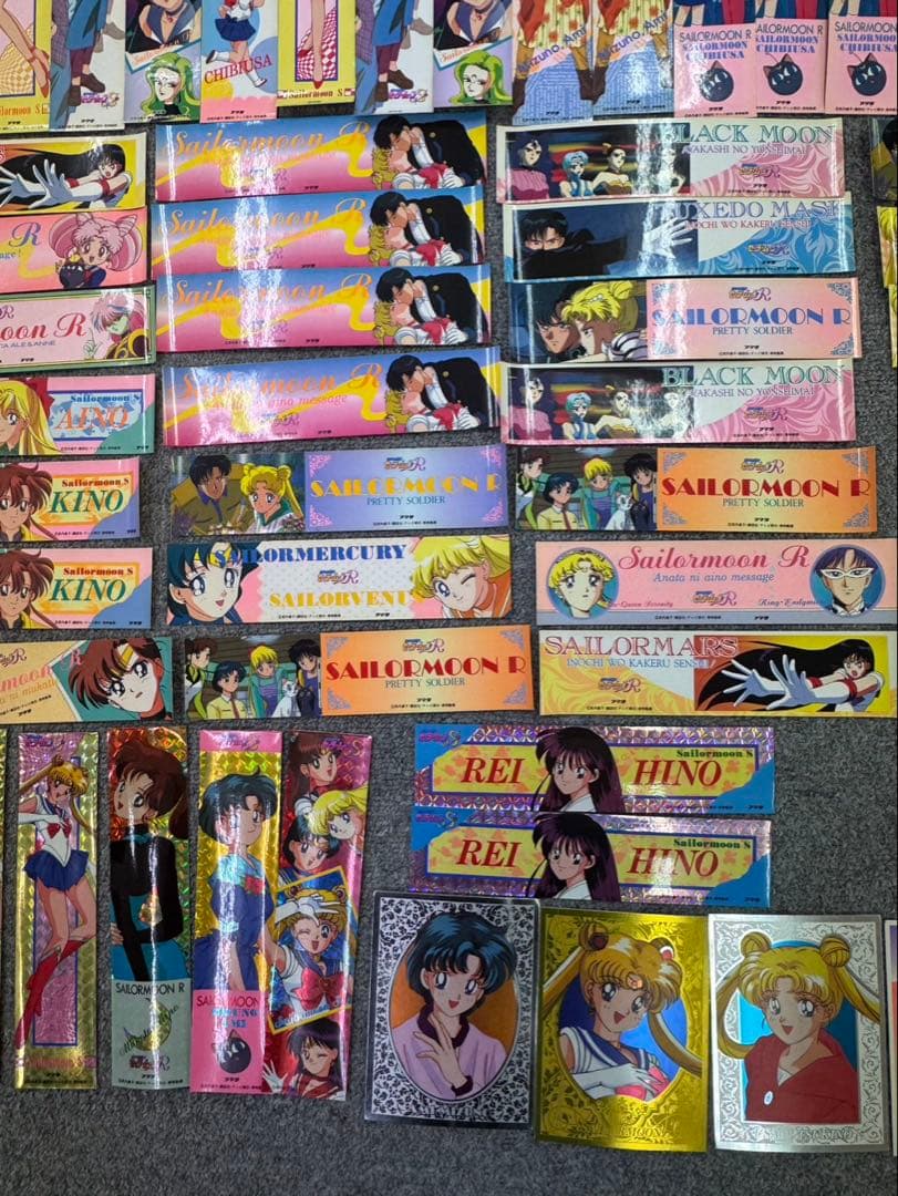 セーラームーン　アマダ　カードダス　DX両面ブロマイド　まとめ売り　約2000枚