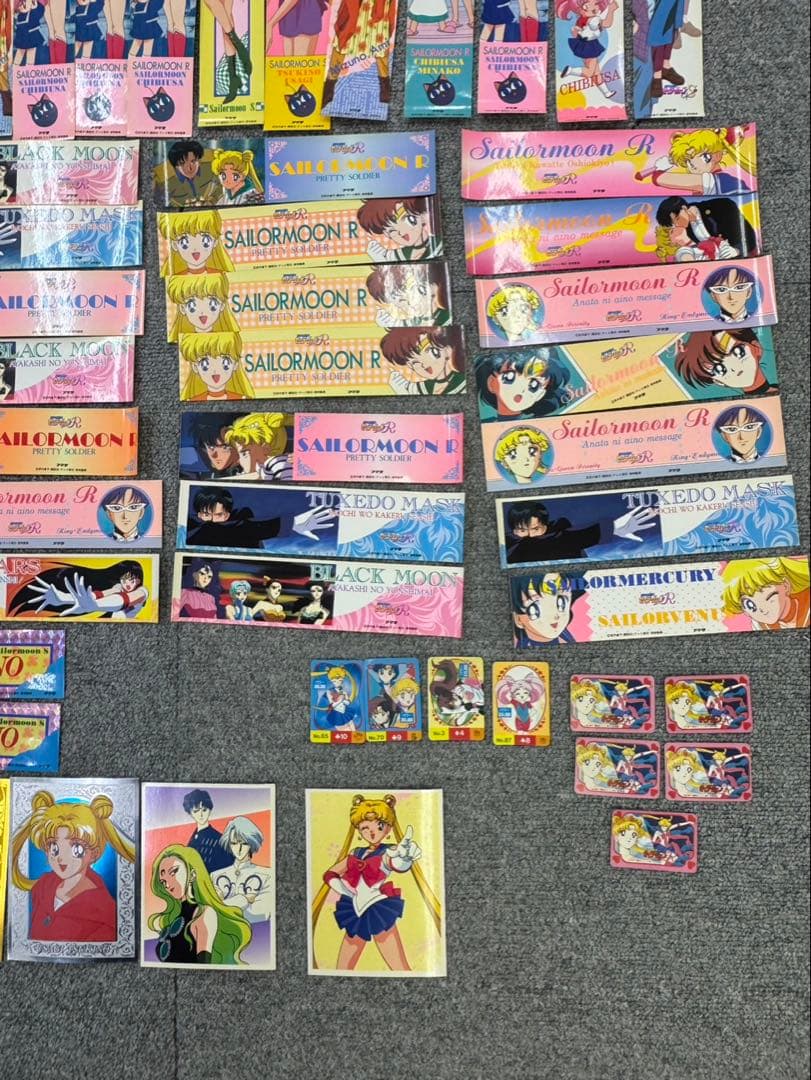セーラームーン　アマダ　カードダス　DX両面ブロマイド　まとめ売り　約2000枚