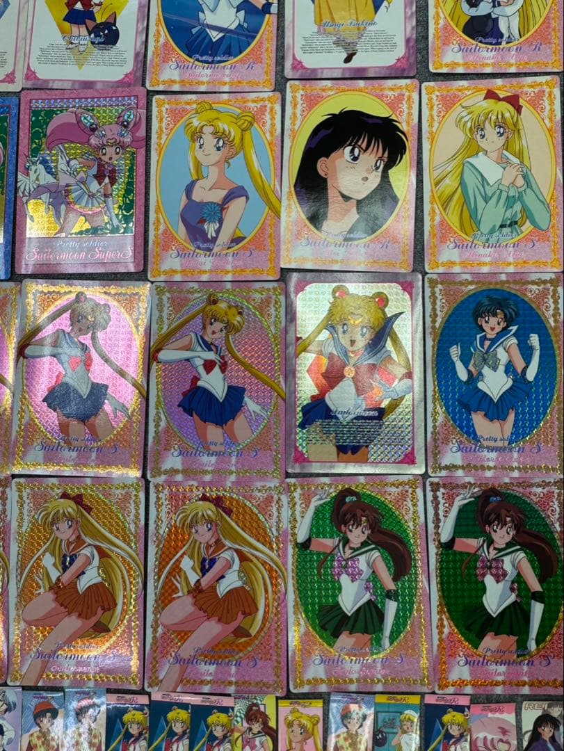 セーラームーン　アマダ　カードダス　DX両面ブロマイド　まとめ売り　約2000枚