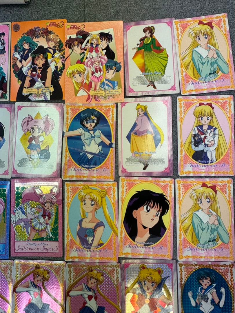 セーラームーン　アマダ　カードダス　DX両面ブロマイド　まとめ売り　約2000枚