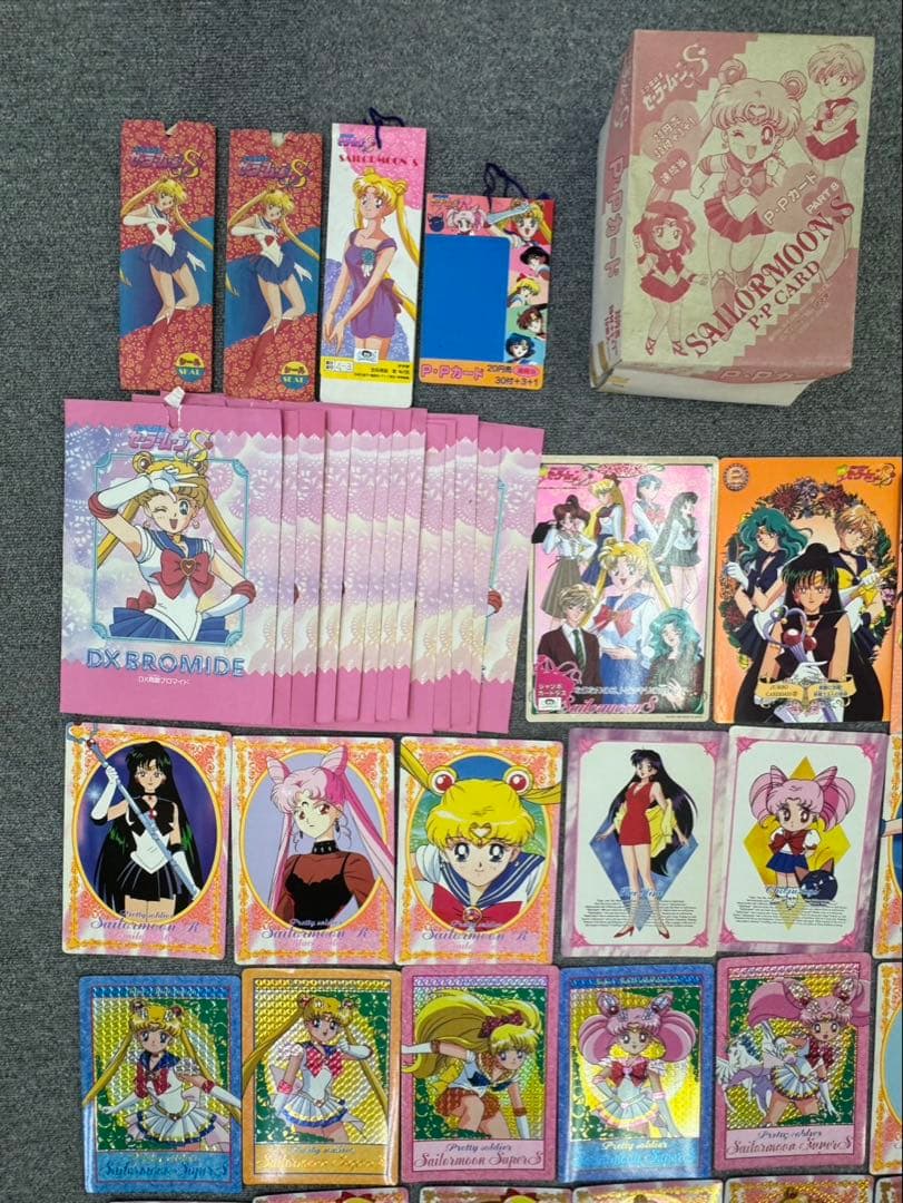 セーラームーン　アマダ　カードダス　DX両面ブロマイド　まとめ売り　約2000枚