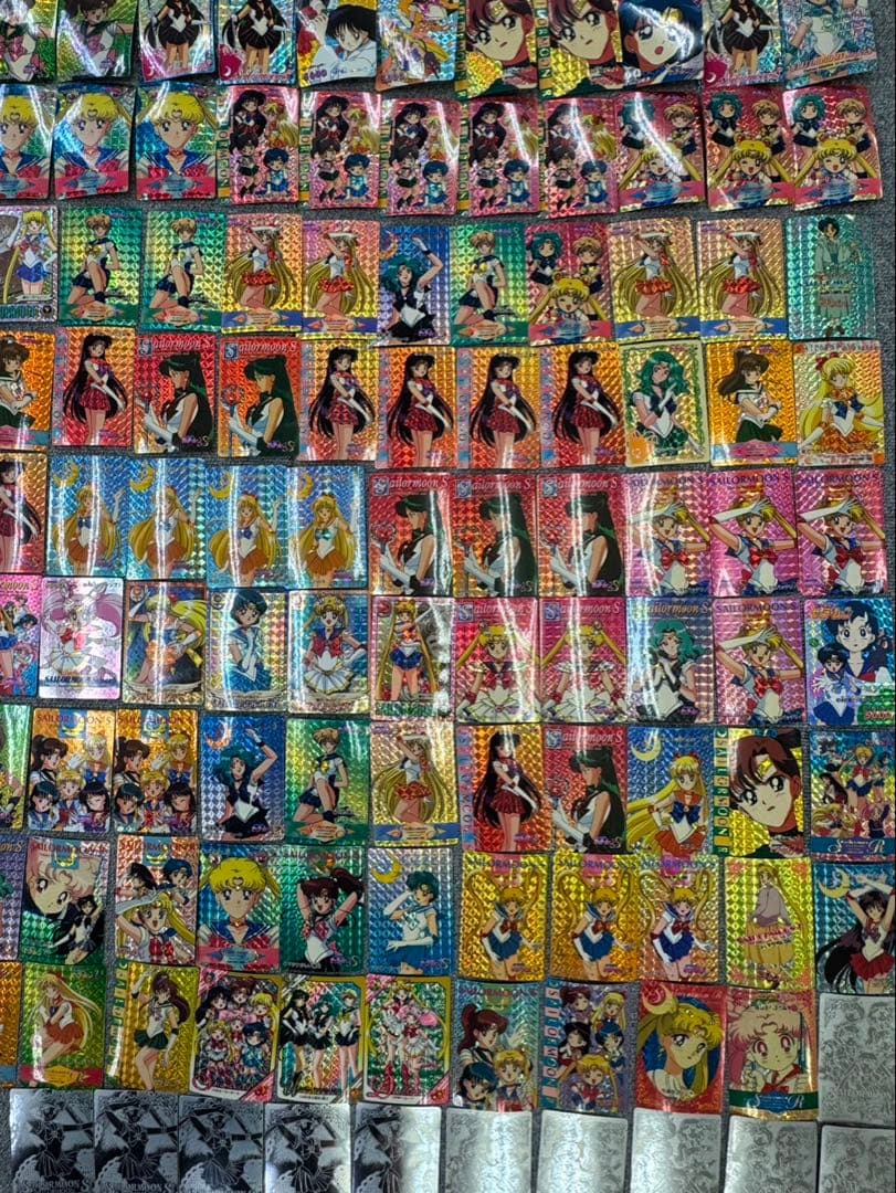 セーラームーン　アマダ　カードダス　DX両面ブロマイド　まとめ売り　約2000枚