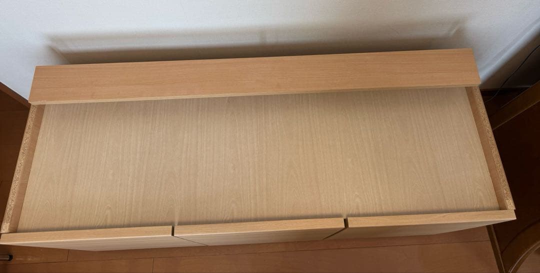 10月17日まで！　ニトリ　壁面収納キャビネット　120㎝幅 上置き収納