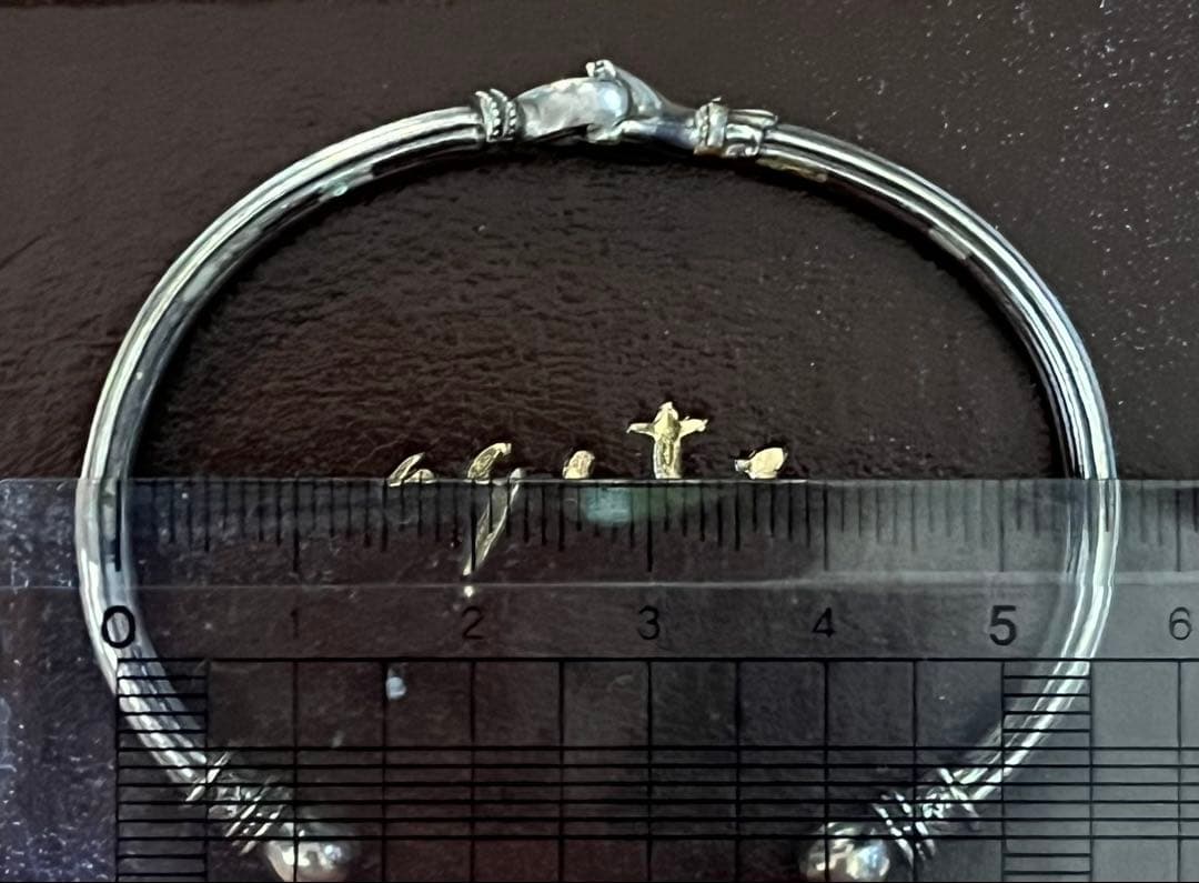 アガットシルバーバングル