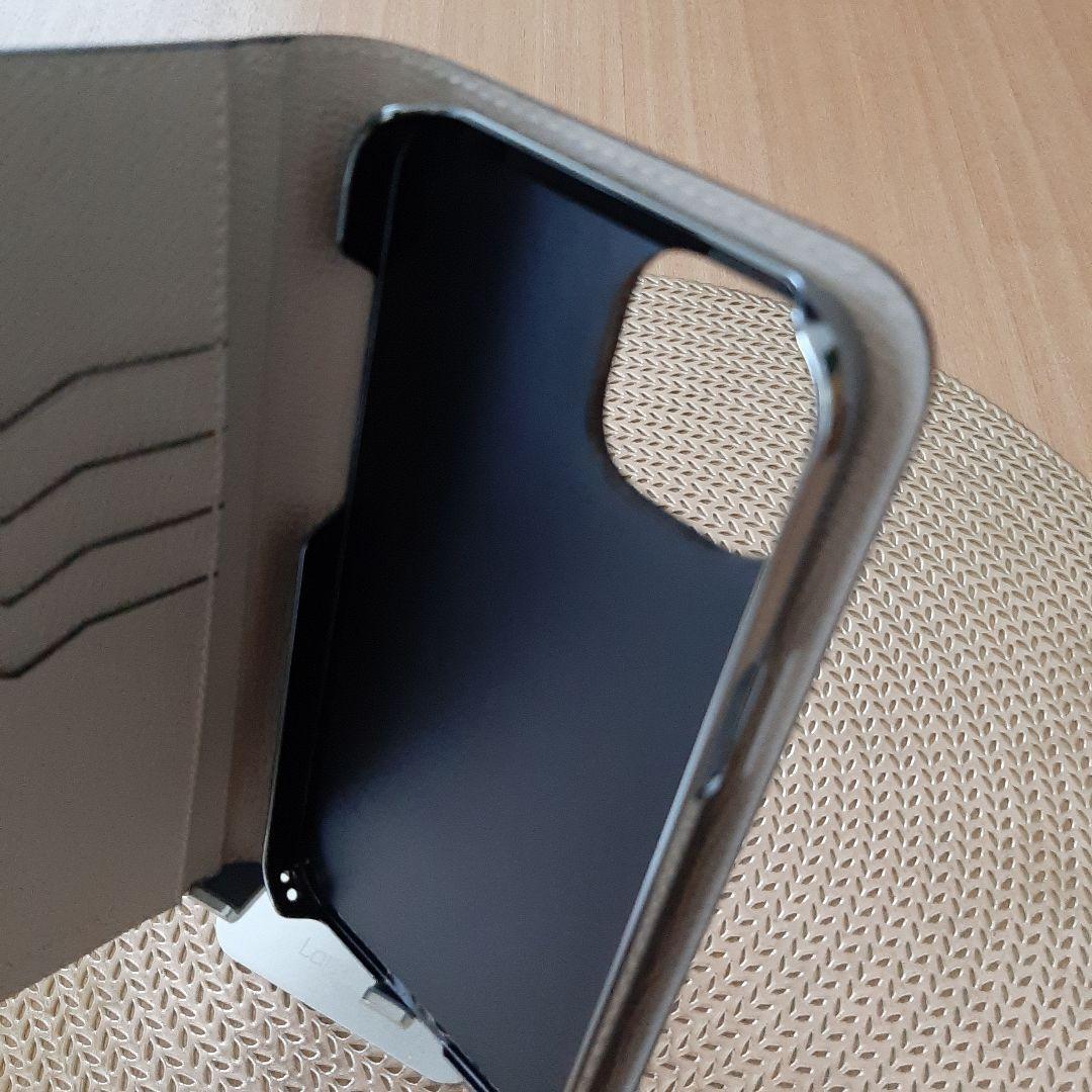 【ボナベンチュラ】 ダイアリーケース iPhone 14 Plus, グレージュ