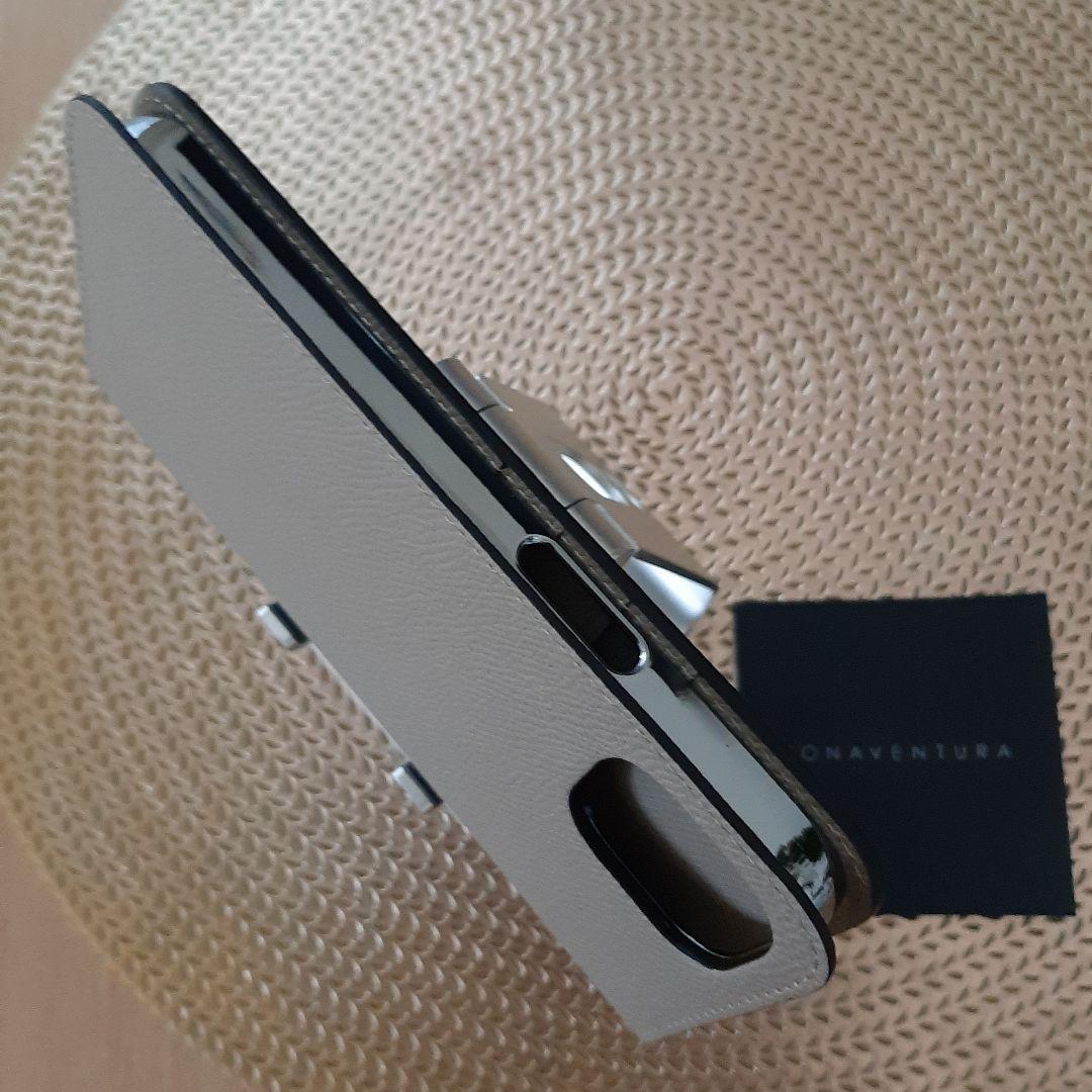 【ボナベンチュラ】 ダイアリーケース iPhone 14 Plus, グレージュ