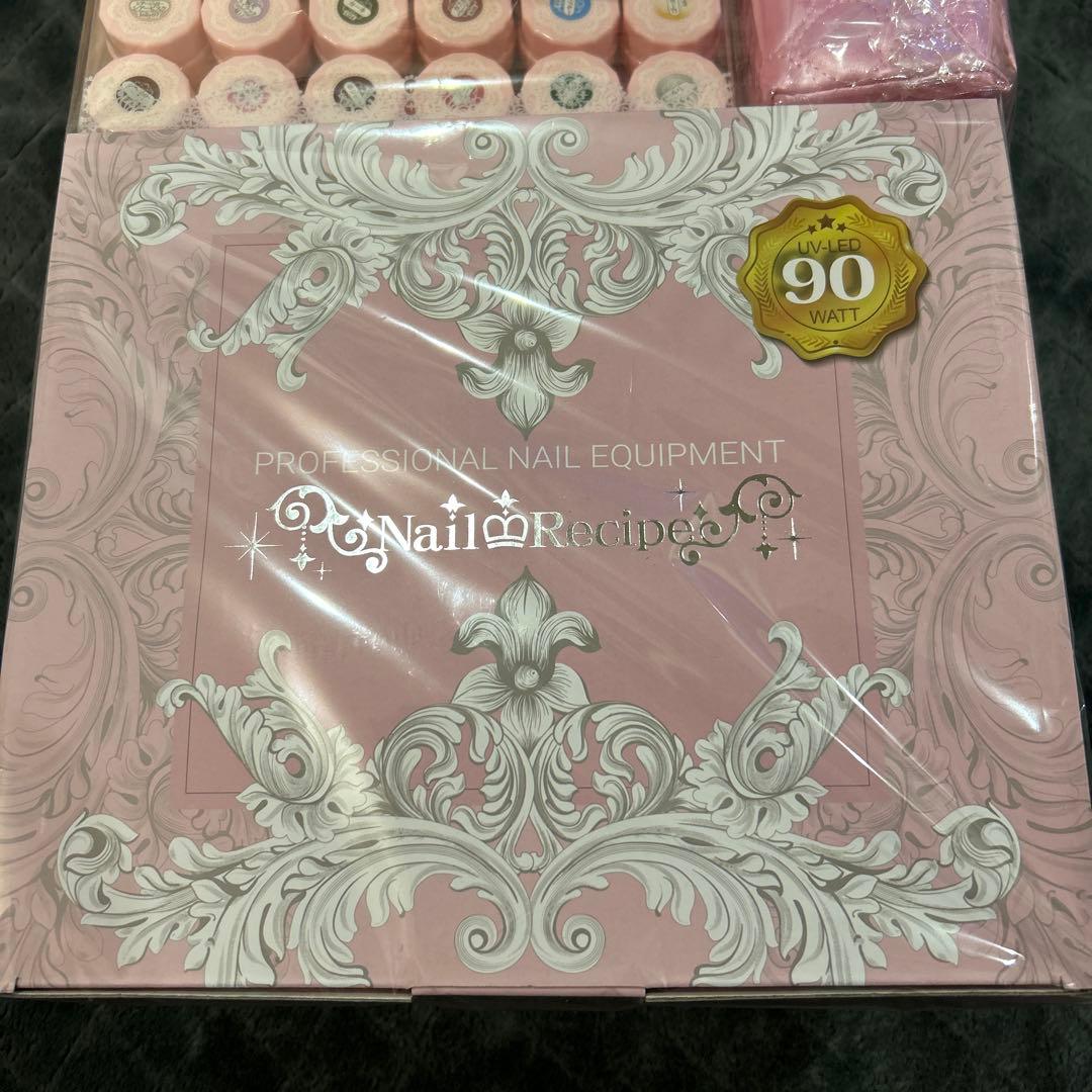 【新品未開封】ジェルネイルスターターキット全324点カラー30色＆マシン道具一式