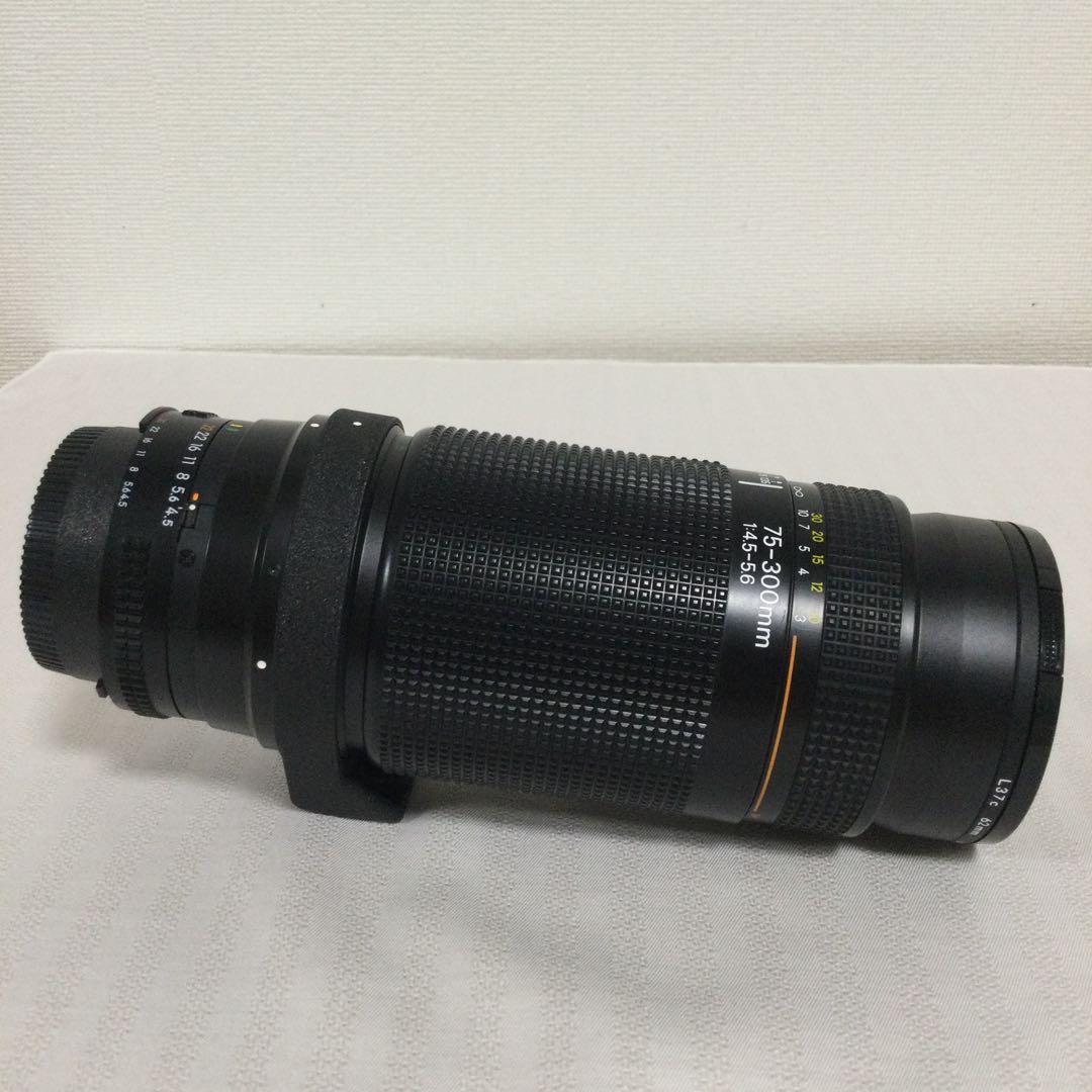 美品　Nikon ニコン AF NIKKOR 75-300mm F4.5-5.6