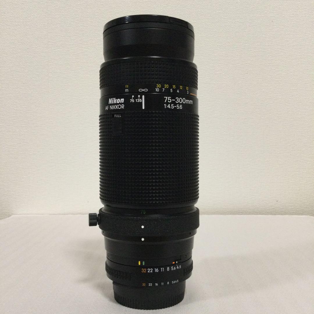 美品　Nikon ニコン AF NIKKOR 75-300mm F4.5-5.6