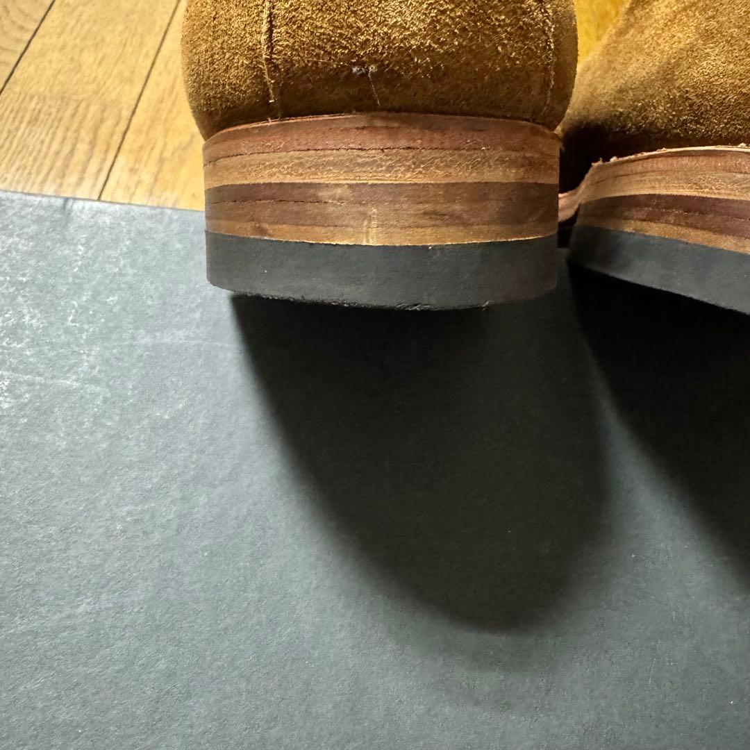 Alden × Tassels Indy Boot Snuff Suede