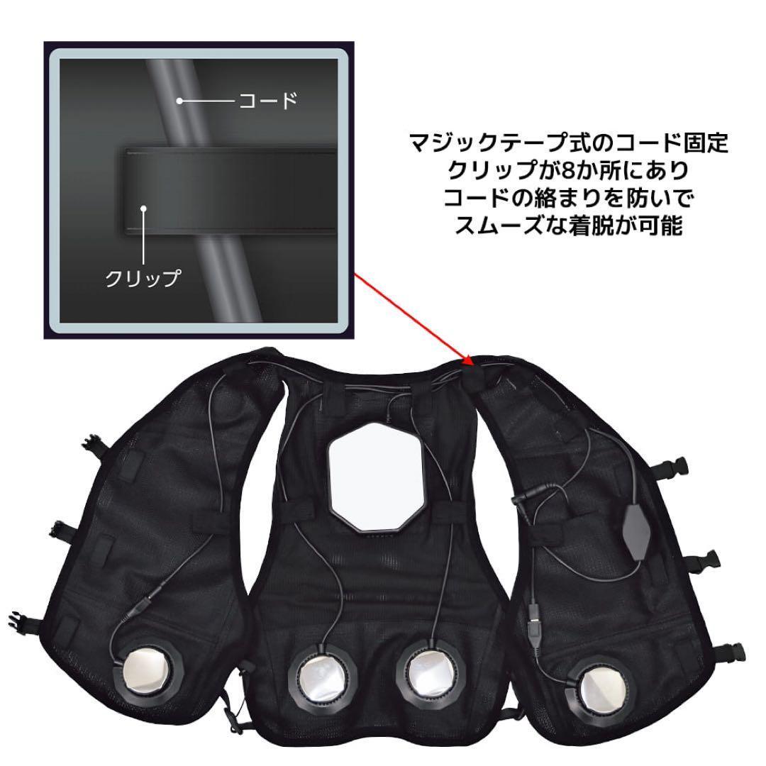 ワークマン　ウィンドコアアイス×ヒーターペルチェベストPRO2　780