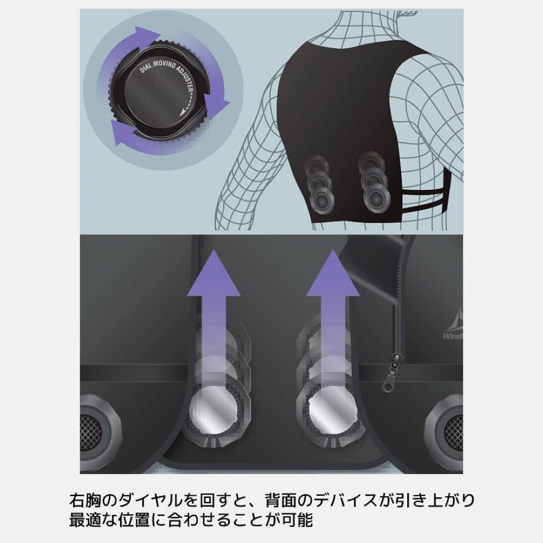 ワークマン　ウィンドコアアイス×ヒーターペルチェベストPRO2　780