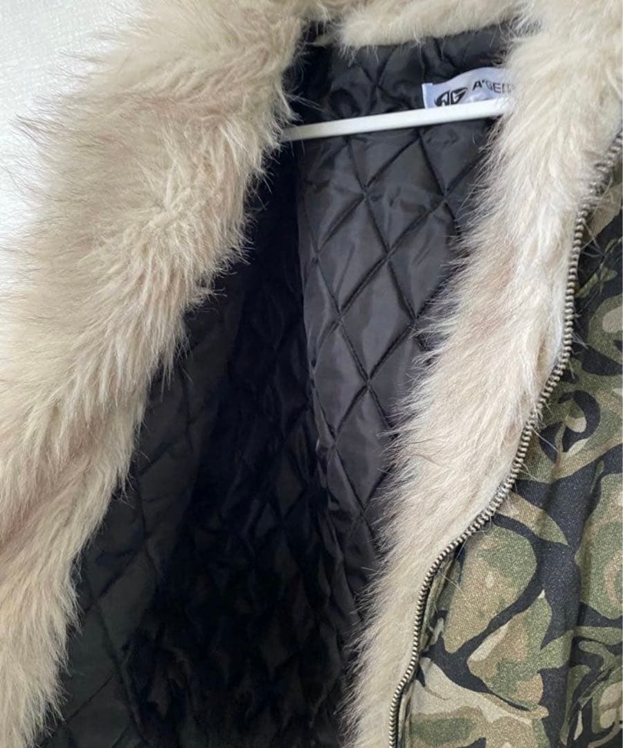 a’gem エージェム ファーライニングショートジャケット