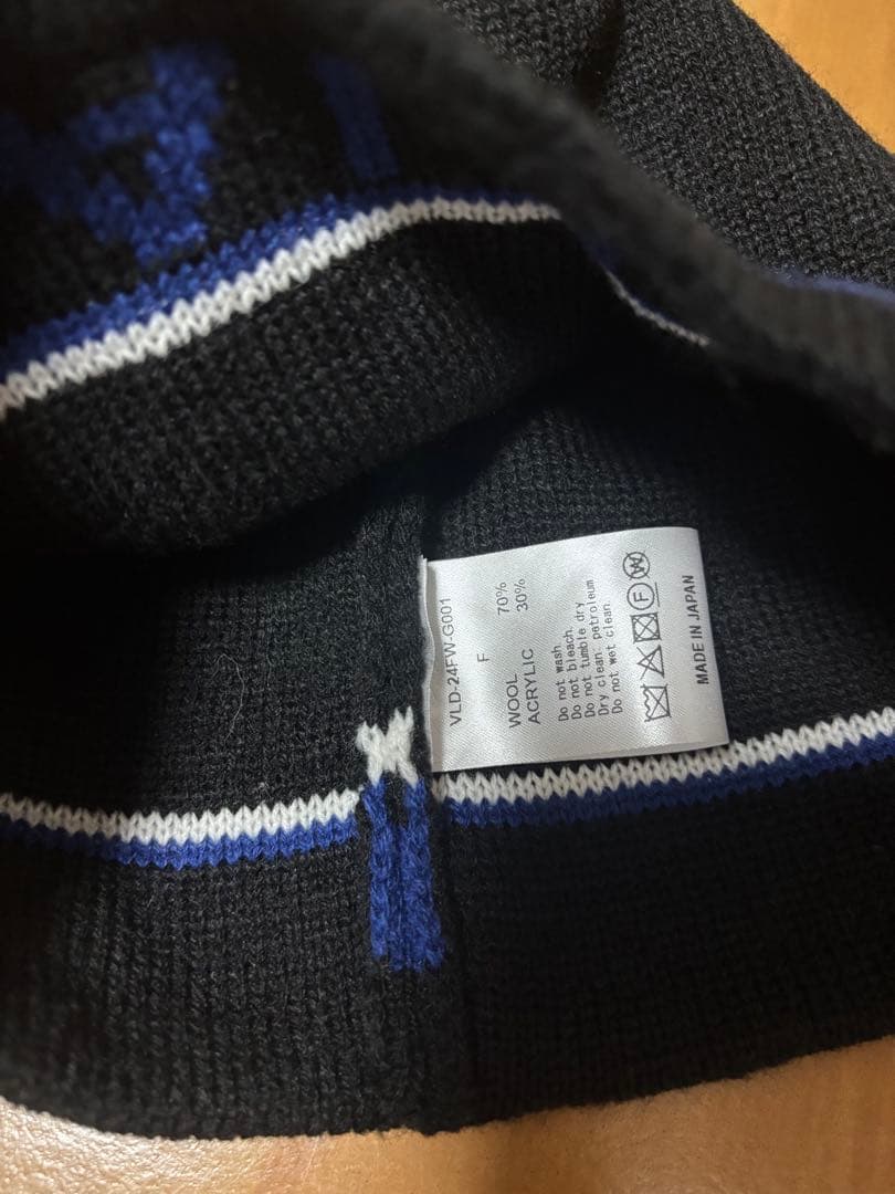 vallad ビーニー　青