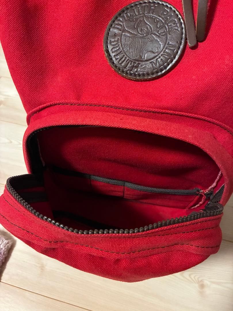 Duluth Pack 赤 アメリカ最古のキャンバス地バックパック