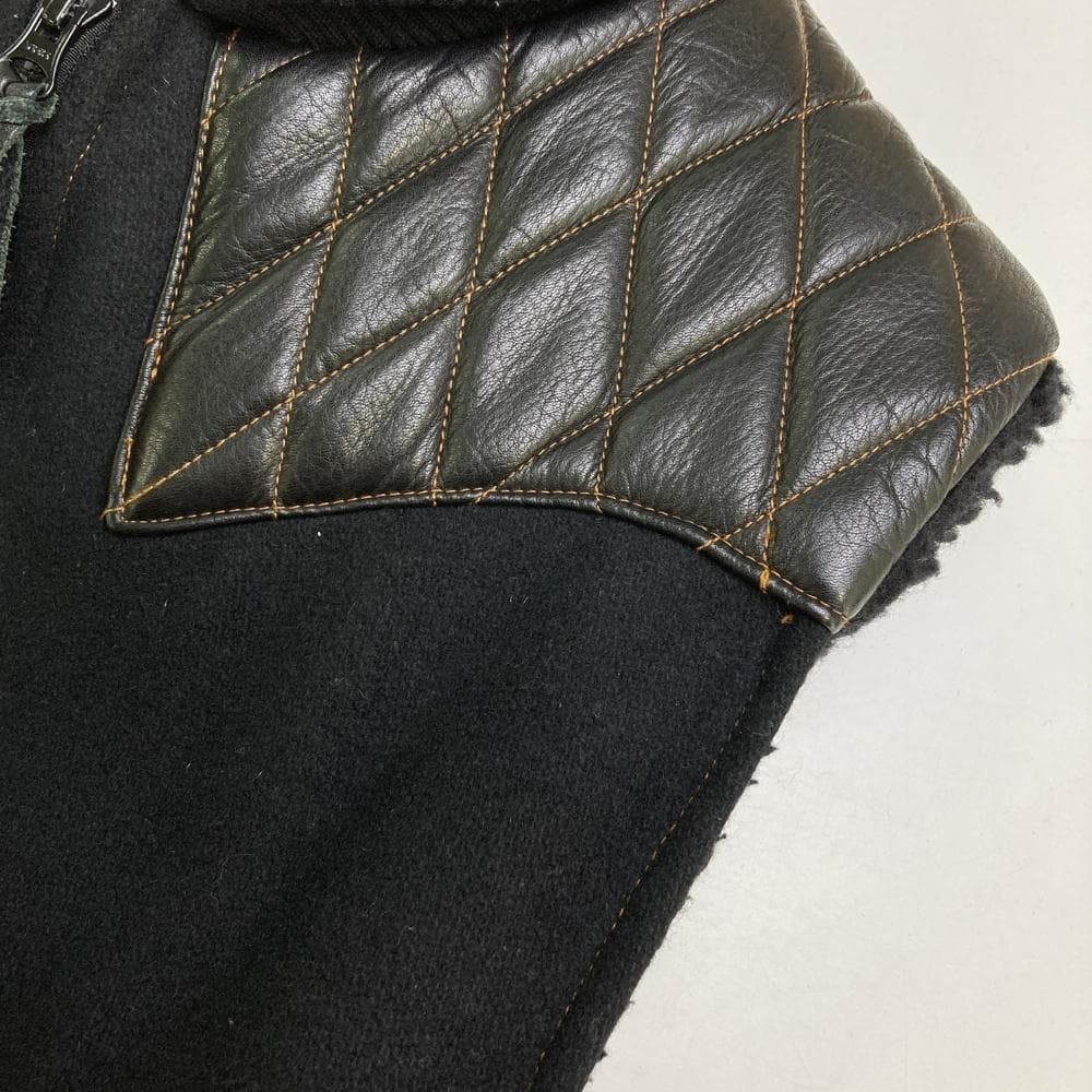 SKULL FLIGHT スカルフライト ランバージャック ベスト　レザー