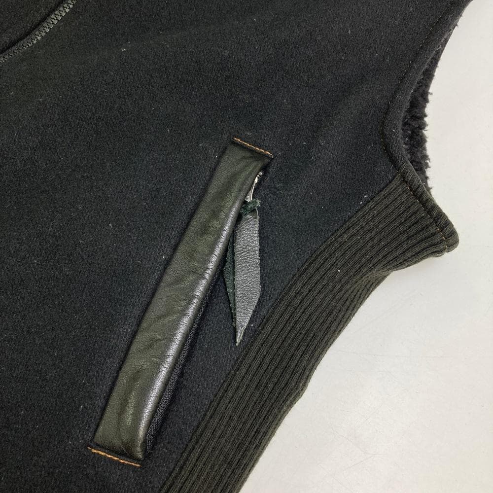 SKULL FLIGHT スカルフライト ランバージャック ベスト　レザー