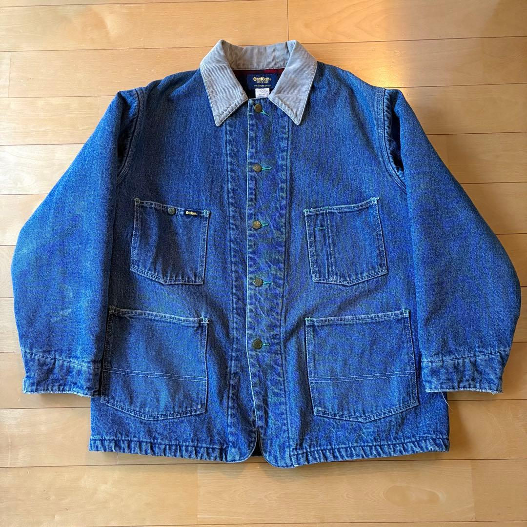 オシュコシュ カバーオール デニムジャケット 裏フリース 42R