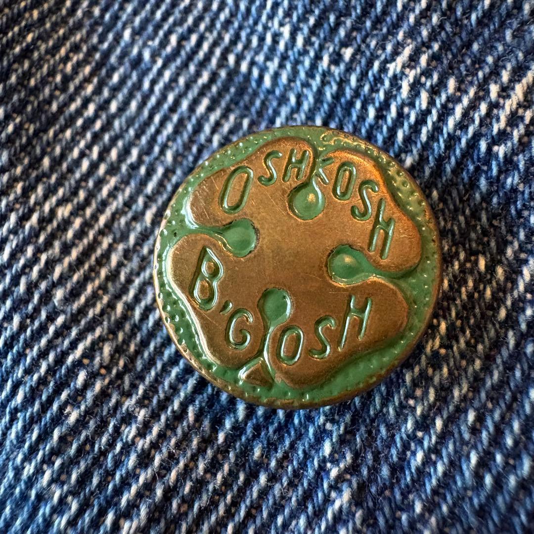 オシュコシュ カバーオール デニムジャケット 裏フリース 42R