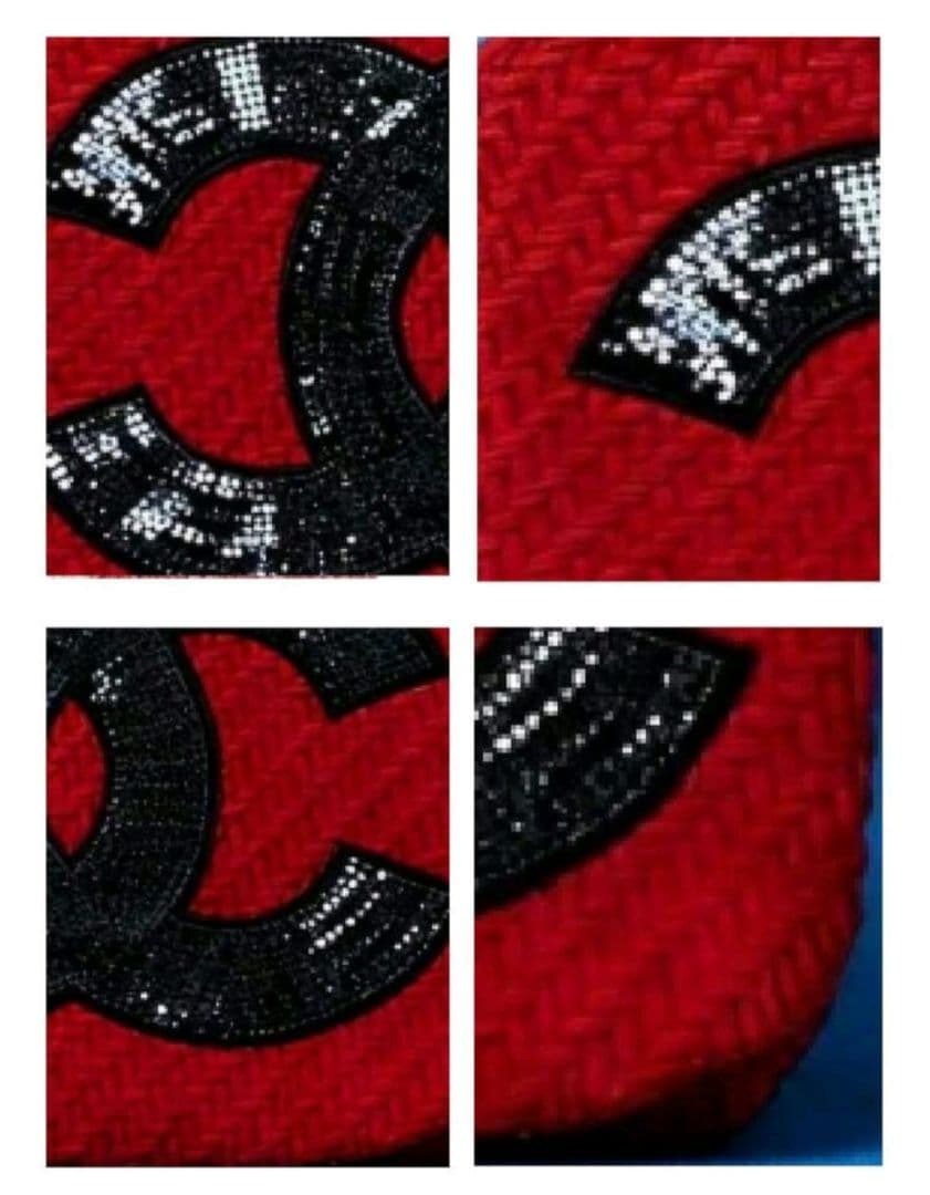 1点のみ最安値 CHANEL ノベルティ トートバッグ ビッグココマーク レッド