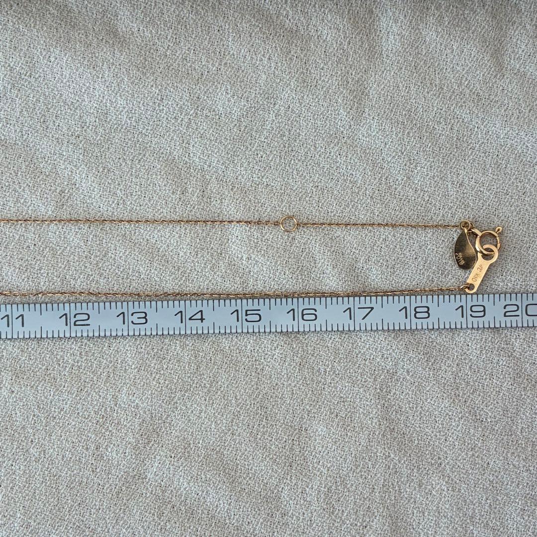 4℃ k10 ネックレス　ダイヤモンド　2018クリスマス限定