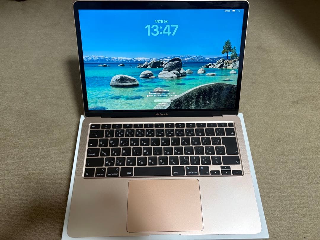 MacBook Air 13.3インチ ローズゴールド