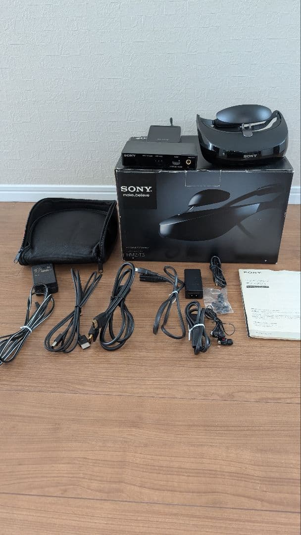 SONY HMZ-T3 3Dビデオヘッドマウントディスプレイ (ジャンク品)