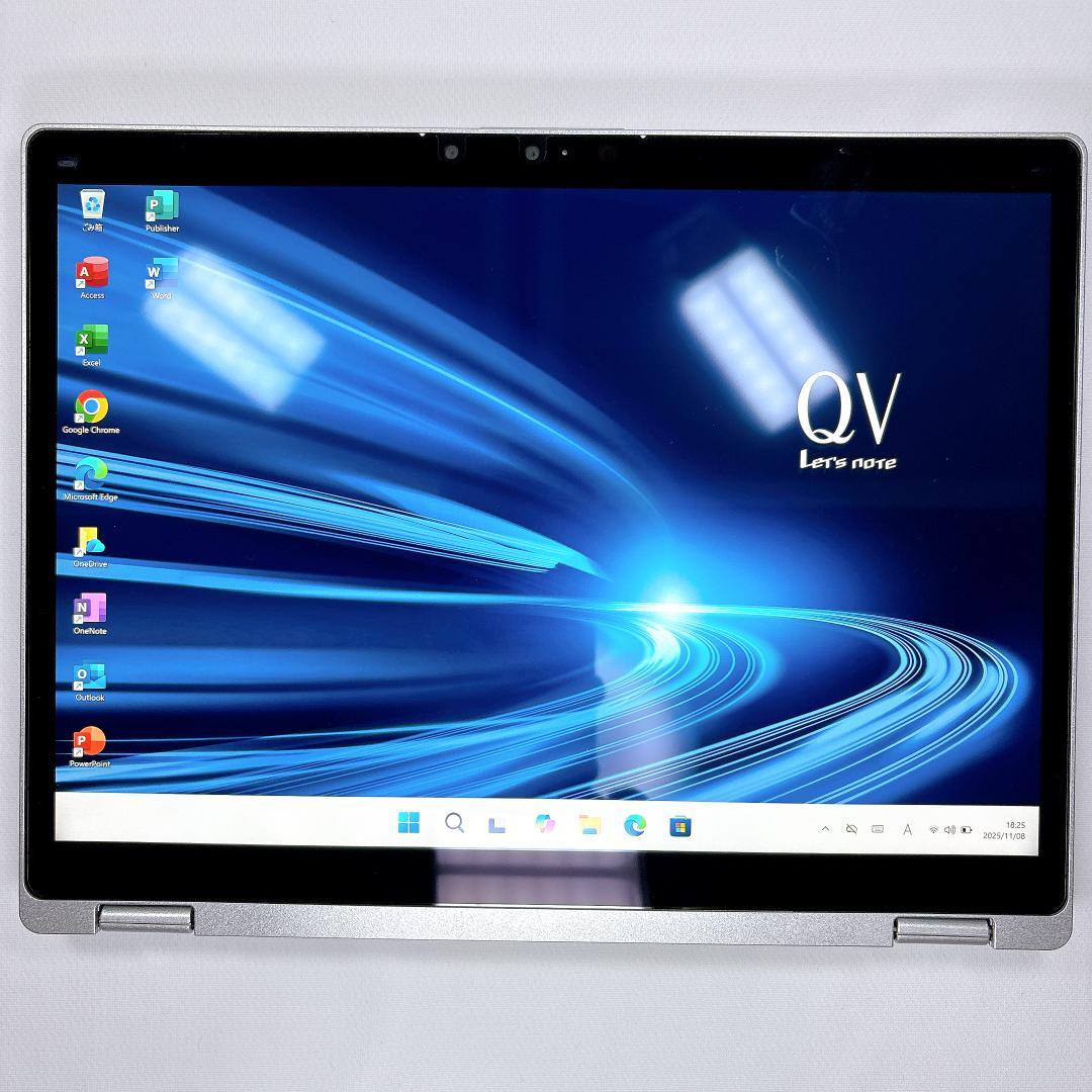 ★3K高画質・2in1★ レッツノート CF-QV8 16GB 512GB