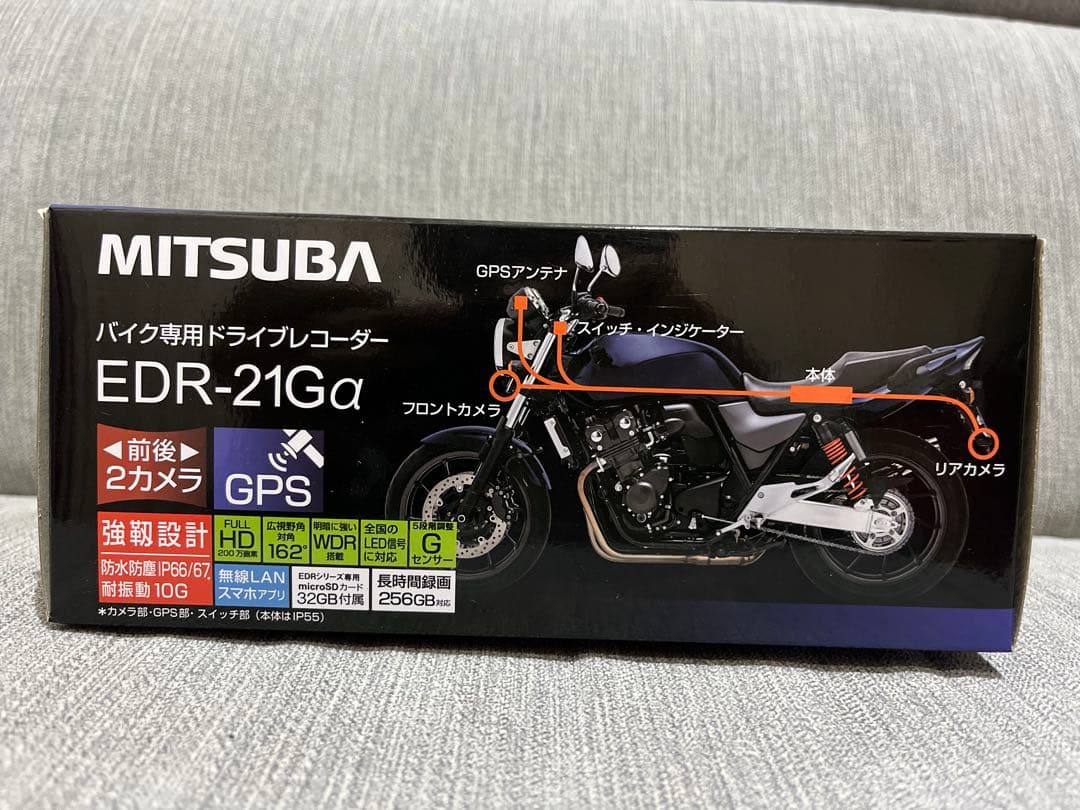 【新品•未使用】ミツバ ドライブレコーダー edr-21gα