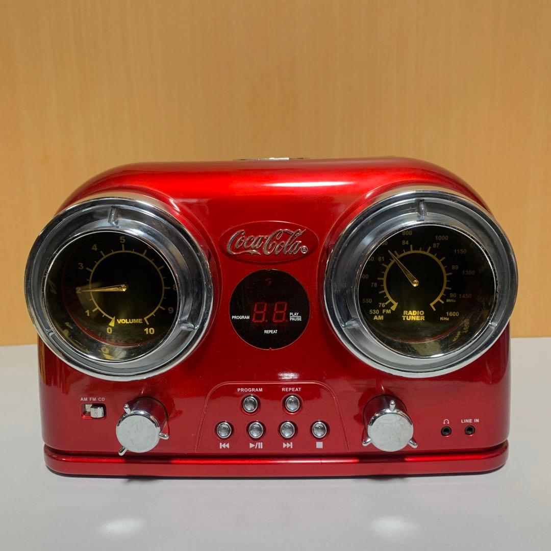 値下げしました【ジャンク】Coca-Cola CDラジオプレイヤー【希少】