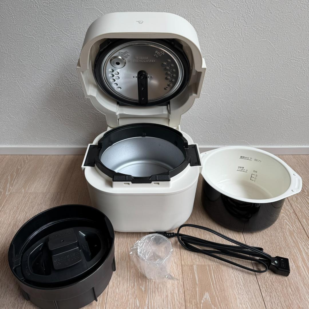 【超美品】象印 ホーロー電気調理なべ EL-NS23 CA