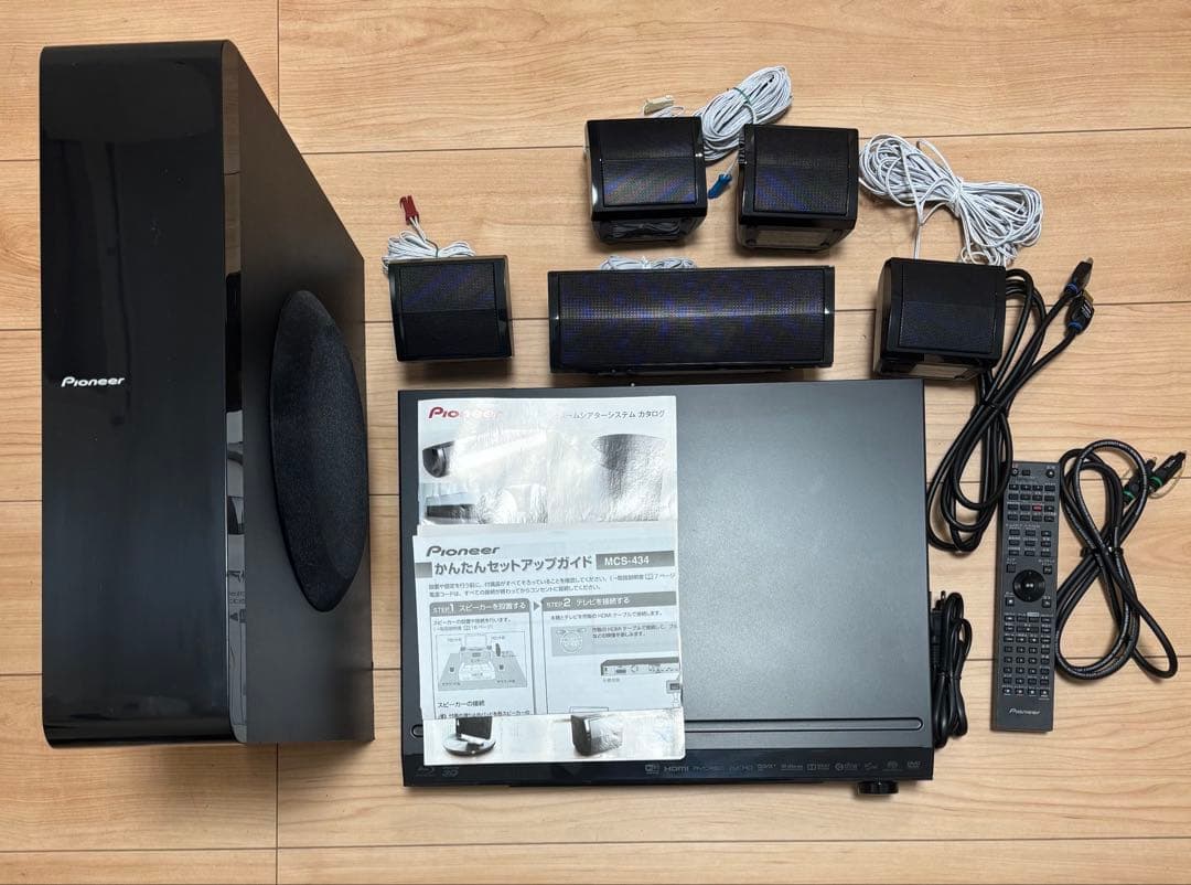 パイオニア　MCS-434 ブルーレイディスクサラウンドシステム　ホームシアター