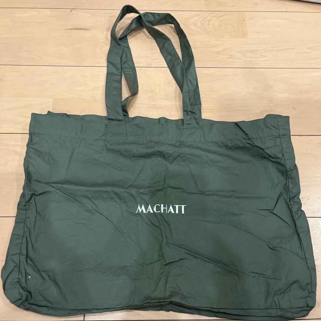 【美品】MACHATT マチャット　ウールライクベスト ブラック(おまけつき)