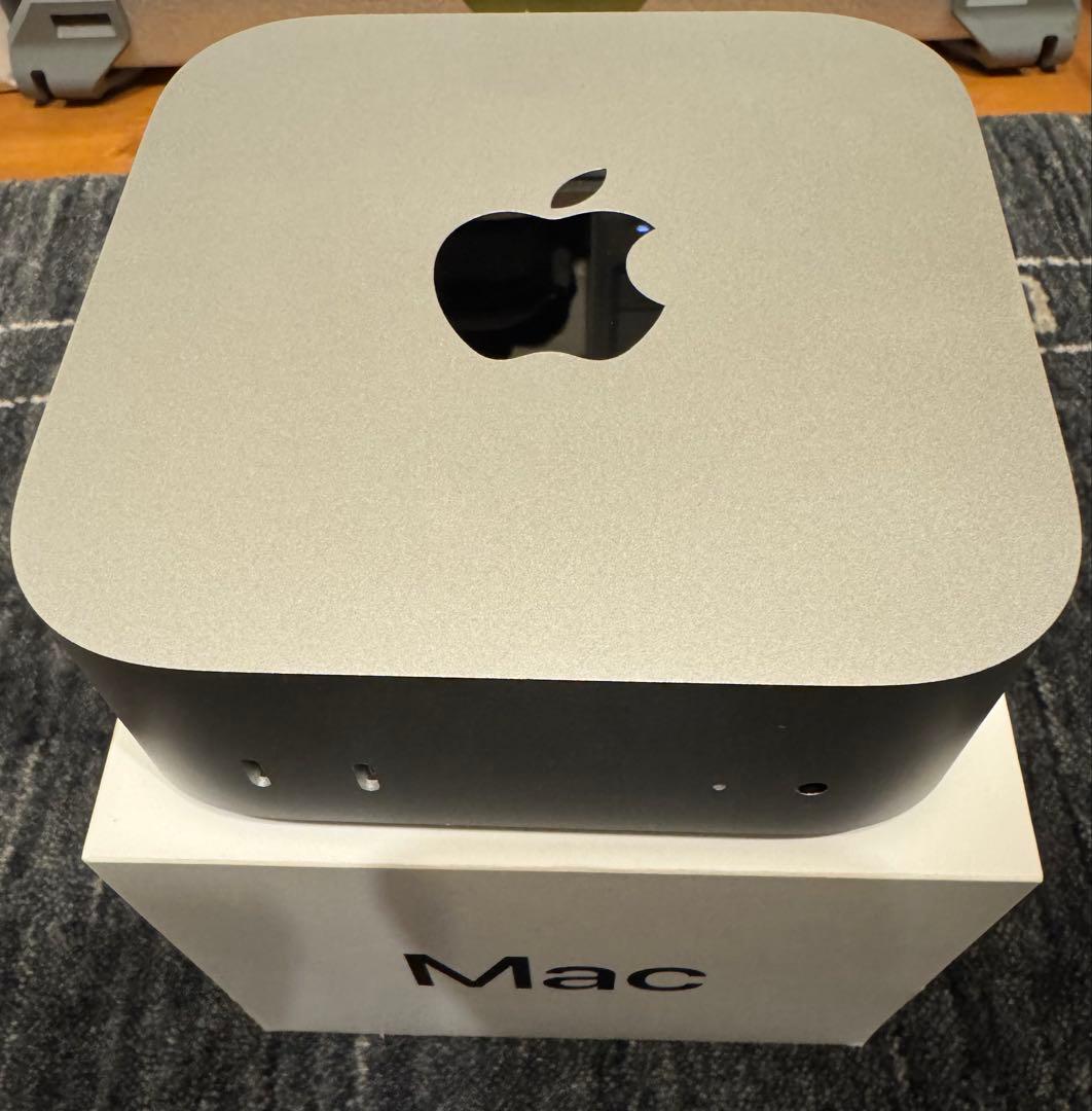 Appleストア購入品 macmini m4 pro 12コア　48GBメモリ