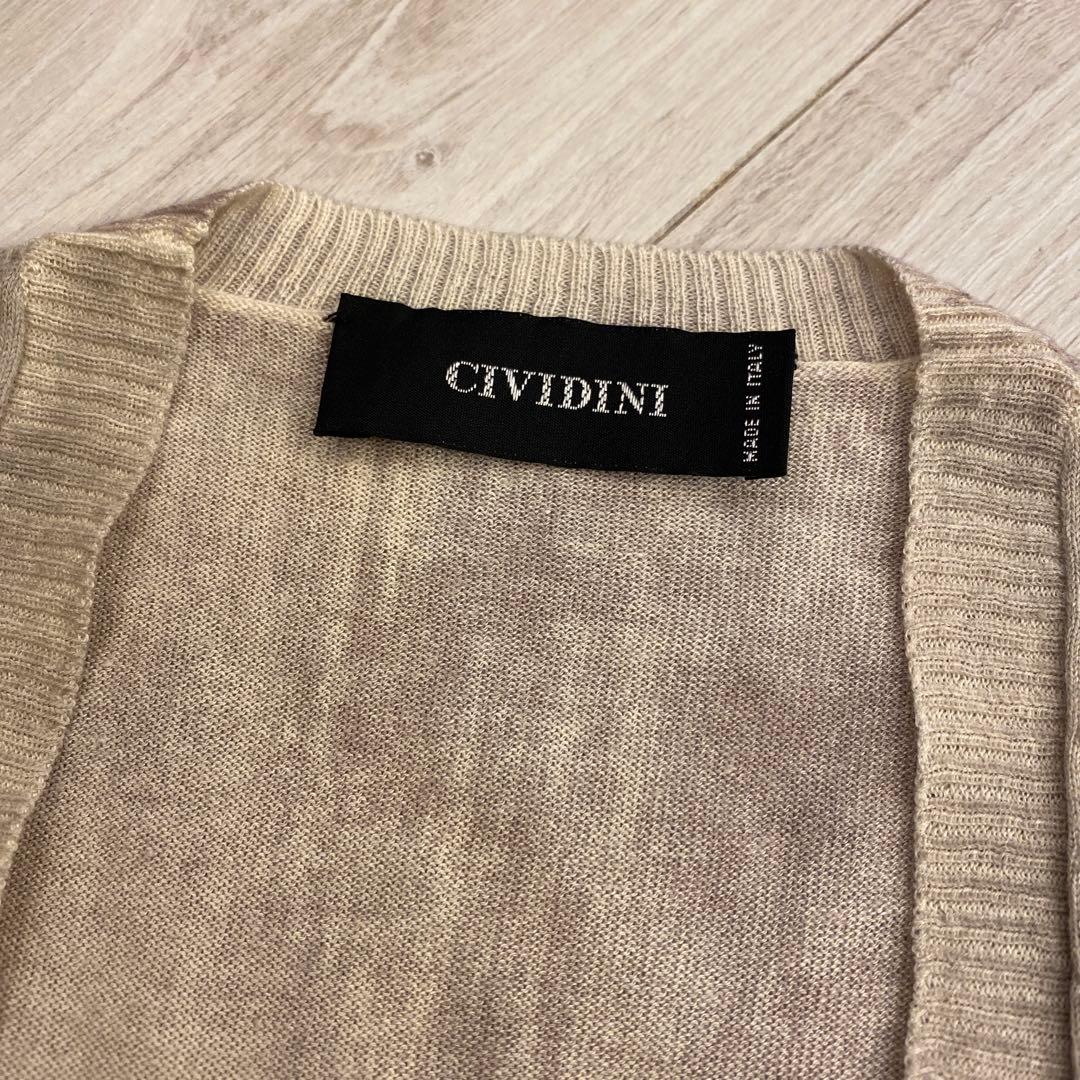 イタリア製 CIVIDINI チヴィディーニ シルクカシミヤカーディガン三崎商事