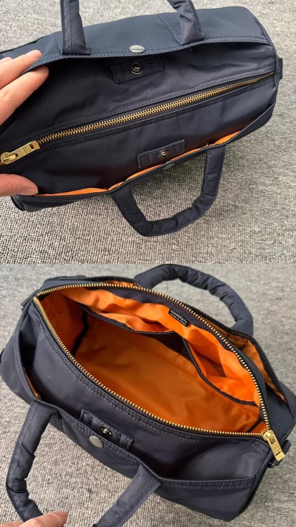 PORTER タンカー ミニボストン ブラック