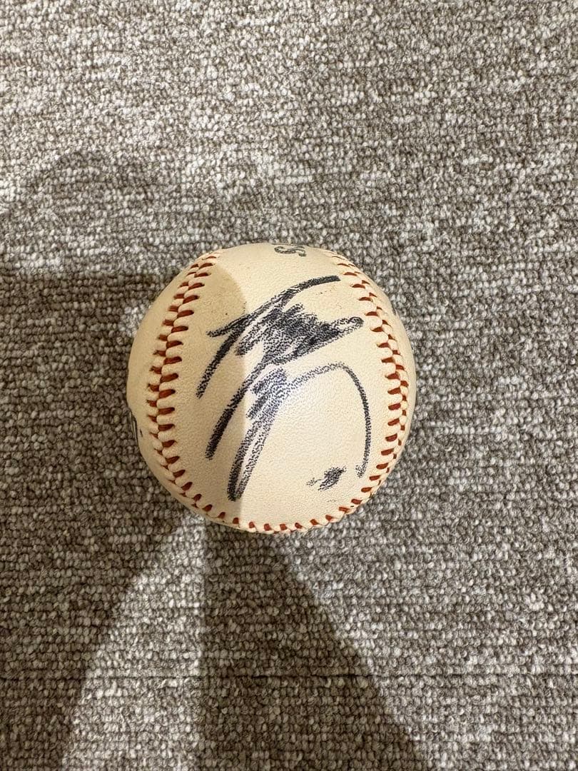 巨人寄せ書き直筆サインボール（長嶋、王、堀内、高田）